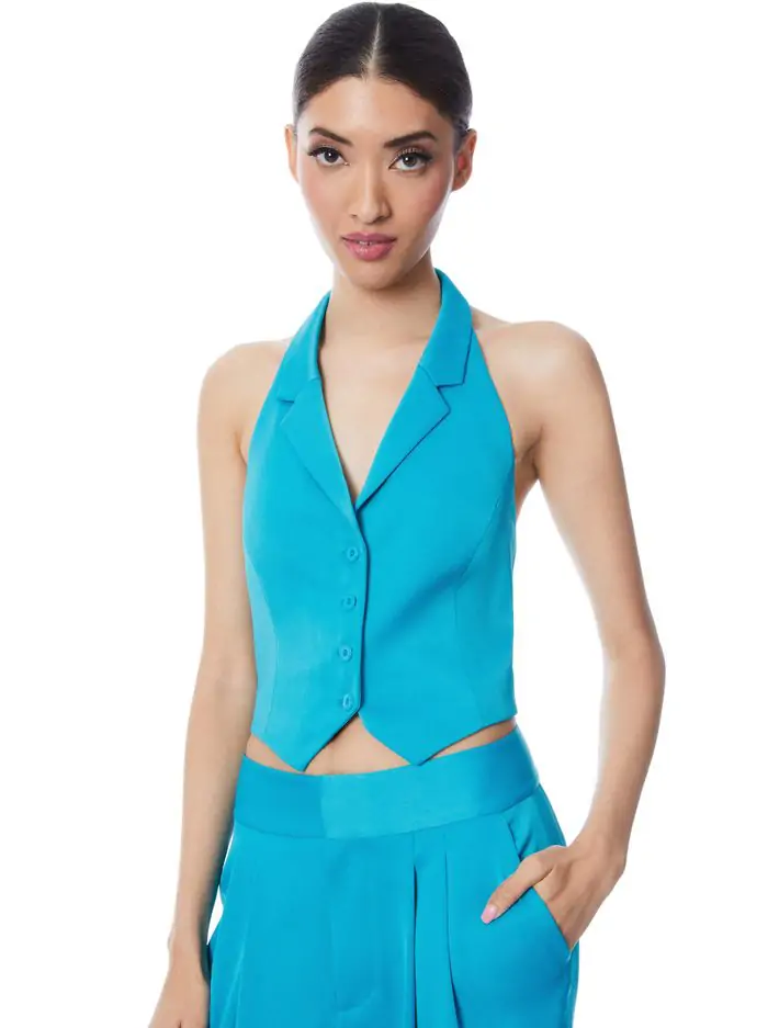 DONNA HALTER NECK VEST